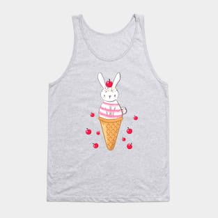 Bunny Ice Cream Tank Top